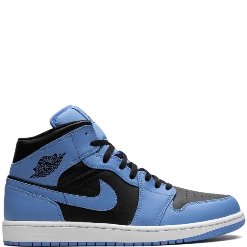 Nike Air Jordan Blue and Black Sneakers